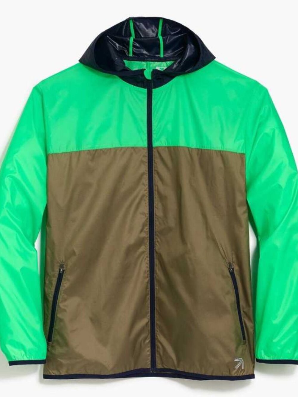New XL J.Crew x New Balance colab Windcheater windbreaker running jacket